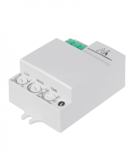 Mikrofalowy czujnik ruchu Maclean, zasięg 8m, max. obciążenie 1200W, IP20, 5.8 GHz, MCE316 Maclean CEN-85134