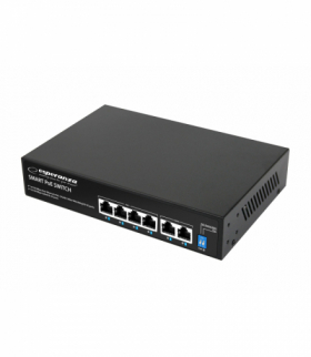 Switch 6-portowy poe 10/100 60w spinner Esperanza ESP-ENS105