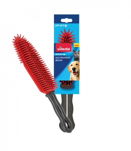 Szczotka elektrostatyczna do sierści i włosów, Vileda Pet Pro Vileda CEN-87241