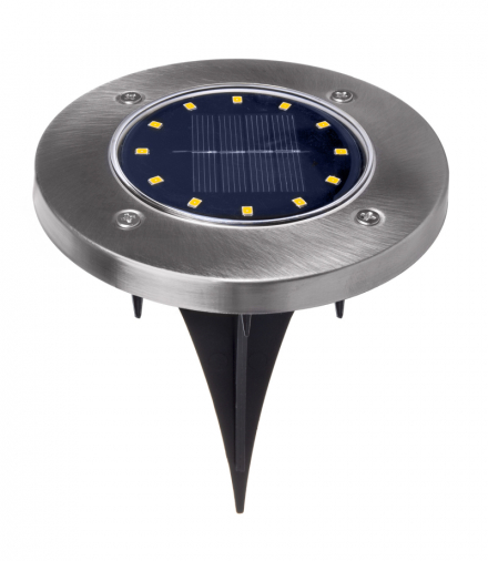 Solarna lampa najazdowa ogrodowa LED Maclean IP44, 12 LED SMD, 4000K, Ni-MH 600 mAh, 0,7W, MCE318 Maclean CEN-80121
