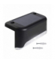Solarna lampa schodowa tarasowa LED Maclean IP44, 4000K, Ni-MH 100 mAh, 80x45x45mm, czuj. zmierzchu MCE319 Maclean CEN-80122