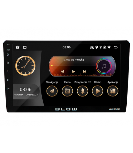 Radio blow avh-9992 2din 9" android/wifi/gps/carplay Blow 78-345