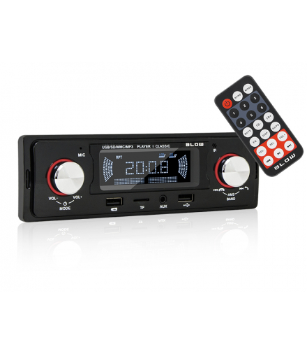 Radio blow avh classic rds mp3/usb/microsd/bluetooth Blow 78-287