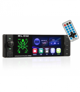 Radio blow spider 4" rds rgb mp5/usb/micro sd/bluetooth Blow 78-337
