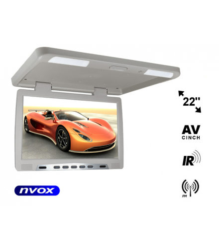 Monitor podwieszany podsufitowy LCD 22cali cale LED IR FM VGA (NVOX RF2289 GR) NVOX RF2289 GR