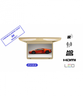 Monitor podwieszany podsufitowy led 15cali ir fm hdmi usb sd 12v NVOX RF1568HDMI BE IR
