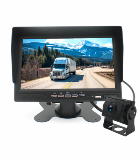 Monitor samochodowy lcd 7cali ahd cofania i monitoringu z obsługą 1 kamery 12v 24v NVOX AHM612-S 4PIN