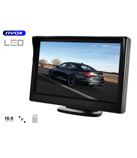 Monitor lcd 5cali av 12v NVOX HM5002HD