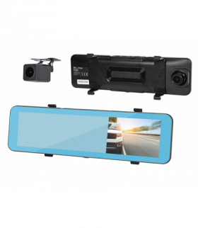 Rejestrator video blackbox dvr f620 carplay android auto blow lusterko + kamera tył Blow 78-586