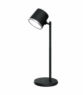 Lampka biurkowa, nocna 2w1 OSLO magnetyczna odpinana 6W czarna TFO Svensson RTV0400205