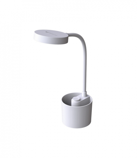 Lampa biurkowa LED 5W z przybornikiem PURE FLB-20 ANGES biała Forever Light RTV200042