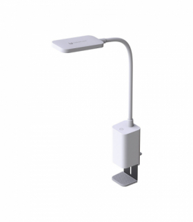 Lampa biurkowa LED 6W z klipsem PURE FLB-10 KIRSTEN biała Forever Light RTV200041