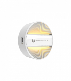 Lampka nocna okrągła LED PURE FLC-20 ALMA PIR biała 500mAh Forever Light RTV200046