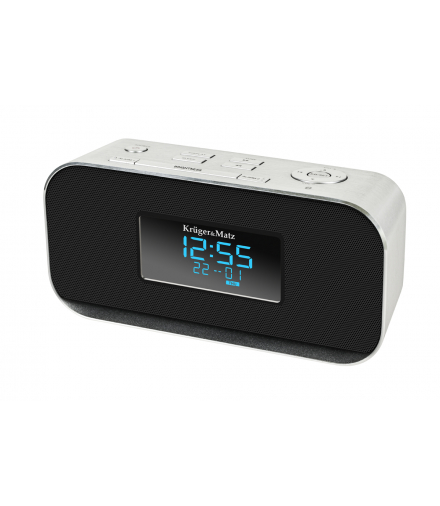 Radiobudzik KM1150 , BLUETOOTH , AUX, USB Kruger&Matz LEC-KM1150