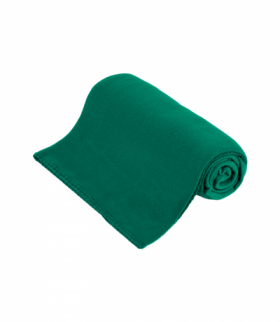 Koc polarowy 130x150 cm zielony Teesa LEC-TSA8900-2