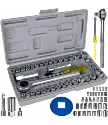 Zestaw kluczy nasadowych 40szt. Bigstren 19168 00019168