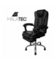 Fotel biurowy z podnóżkiem czarny Malatec 23286 MALATEC 00023286