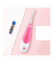 Szczoteczka soniczna dla dzieci, kolor różowy, 1xAAA 1,5V (brak w zestawie), 4 końcówki, SG-902 Pink SEAGO CEN-85309