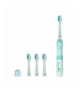 Szczoteczka soniczna dla dzieci, kolor zielony, 1xAAA 1,5V (brak w zestawie), 3 końcówki, SG-977 Green SEAGO CEN-85306