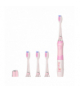 Szczoteczka soniczna dla dzieci, kolor różowy, 1xAAA 1,5V (brak w zestawie), 3 końcówki, SG-977 Pink SEAGO CEN-85302