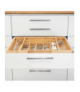 Rozsuwany bambusowy organizer na sztućce GreenBlue, 325-500x430x45mm, GB379 GreenBlue CEN-84253