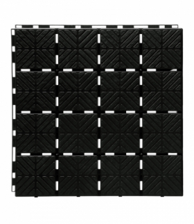 Kratka chodnikowa 1,5m2 Easy Square IES40 czarna Prosperplast CEN-66594