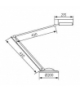IBIS KT028-GR Lampka biurkowa Kanlux 01888