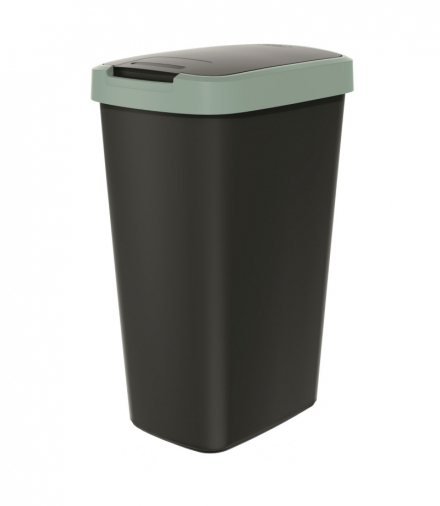 Kosz na śmieci COMPACTA Q jansy zielony 45l Prosperplast CEN-81045