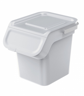 Kosz na śmieci KADDI Q popielaty 20l. Keden Prosperplast CEN-84705