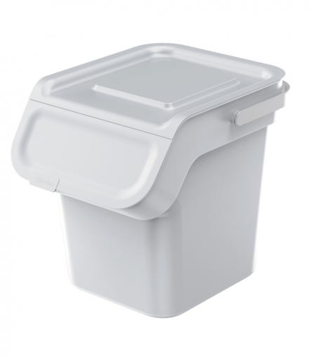 Kosz na śmieci KADDI Q popielaty 20l. Keden Prosperplast CEN-84705