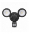 Lampa LED, Ścienna, Z czujnikiem PIR, PC+ALU, 20W, 1900lm, IP65, Neutral White 4000K, Szara, MCE368 Maclean CEN-70127