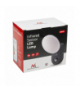 Lampa LED z czujnikiem PIR, ścienna, z czujnikiem PIR, PC+ALU, 15W, 1100lm, IP65, Neutral White 4000K, szara, MCE367 Maclean CEN-70126