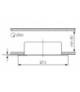 GAVI CT-2116B-C/M Meblowa oprawa punktowa Kanlux 00815