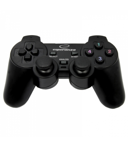 Gamepad PC USB Warrior czarny Esperanza ESP-EG102