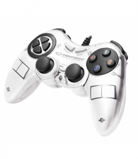 Gamepad PC USB Fighter biały Esperanza ESP-EGG105W
