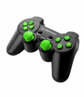 Gamepad PC/PS3 USB Trooper czarno-zielony Esperanza ESP-EGG107G