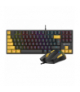Zestaw mysz i klawiatura mechaniczna Tracer GAMEZONE HORNET87 USB TRACER TRAKLA47396