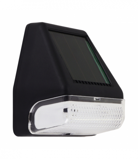 Lampa solarna LED FLO LED 0,12W CW czarny Struhm 04571