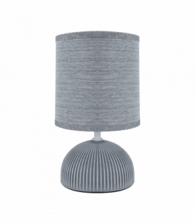 Lampka stołowa PASMA E14 GREY szary Struhm 04721