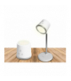 Lampka SVENSSON Light 2w1 biurkowa/nocna (odpinana mag.) - model Oslo 6W, USB-C biała LXBL1005B