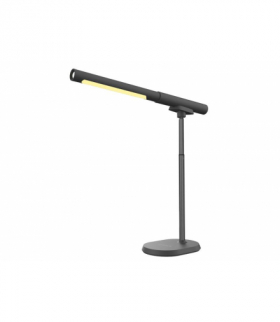 Lampka SVENSSON Light 2w1 biurkowa/latarka (odpinana) 8W, USB-C czarna, model Amsterdam LXBL1021C