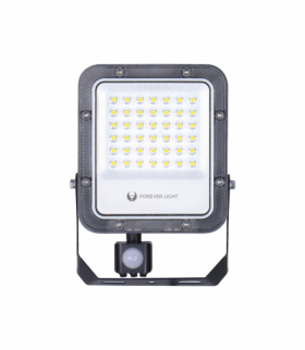 Naświetlacz LED PROXIM+ 30W 4000K 4500lm PIR 230V IP65 Forever Light 150lm/W 5 lat gwarancji Forever Light RTV200084