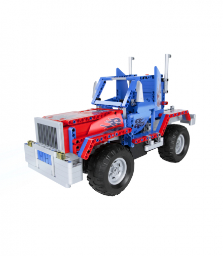 Zdalnie sterowany samochód do złożenia z klocków BLOCKS TRUCK by QUER Quer LEC-ZAB0107