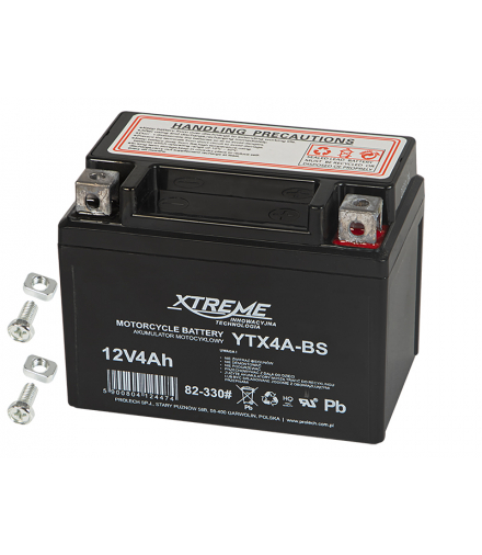 Akumulator motocyklowy 12v 4ah xtreme Blow 82-330