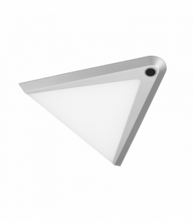 PIRAMIS lampka podszafkowa LED 3,5W, 200lm, 4000K, z włącznikiem bezdotykowym, szara Orno AD-OM-6563L4/G/SW