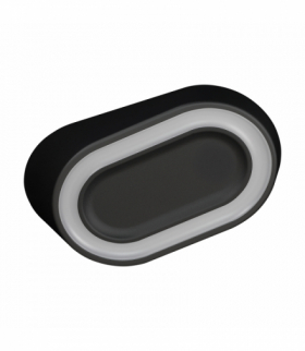 AGRA lampka podszafkowa LED 2,5W, 80lm, 4000K, czarna Orno AD-OM-6564L4/B
