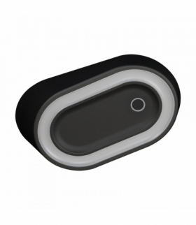 AGRA lampka podszafkowa LED 2,5W, 80lm, 4000K, z włącznikiem bezdotykowym, czarna Orno AD-OM-6564L4/B/SW