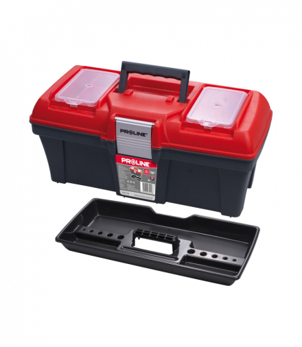 Skrzynka narzędziowa 16 cali z zaczepem AL, 398x200x186 mm, Proline Proline 35716
