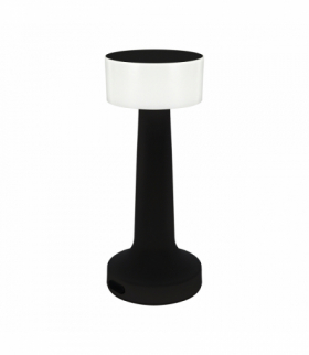 Lampka stołowa HANTLA LED BLACK DC 5V, 2,1A USB-C SMD LED CCT czarny Struhm 04683