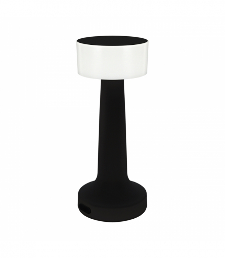 Lampka stołowa HANTLA LED BLACK DC 5V, 2,1A USB-C SMD LED CCT czarny Struhm 04683